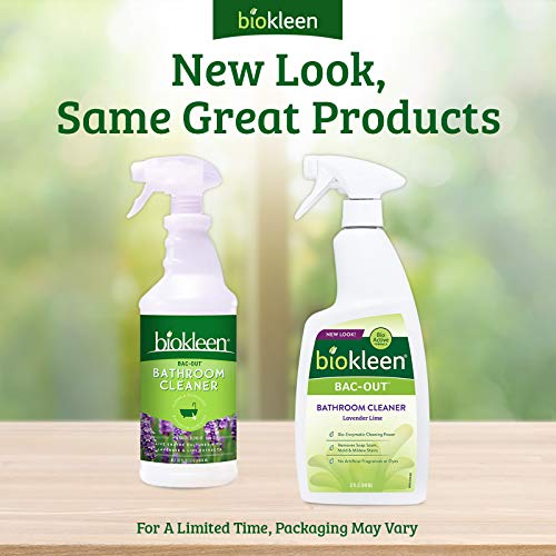 Biokleen Bac-Out Bathroom Cleaner - 32 Ounce -Eco-Friendly, Non-Toxic, Plant-Based, No Artificial Fragrance, Colors or Preservatives - Image 3