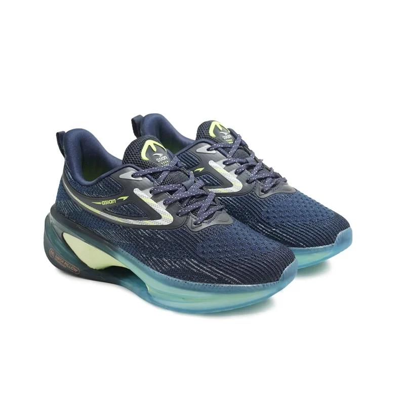 أسيان Navy Running Shoes for Men