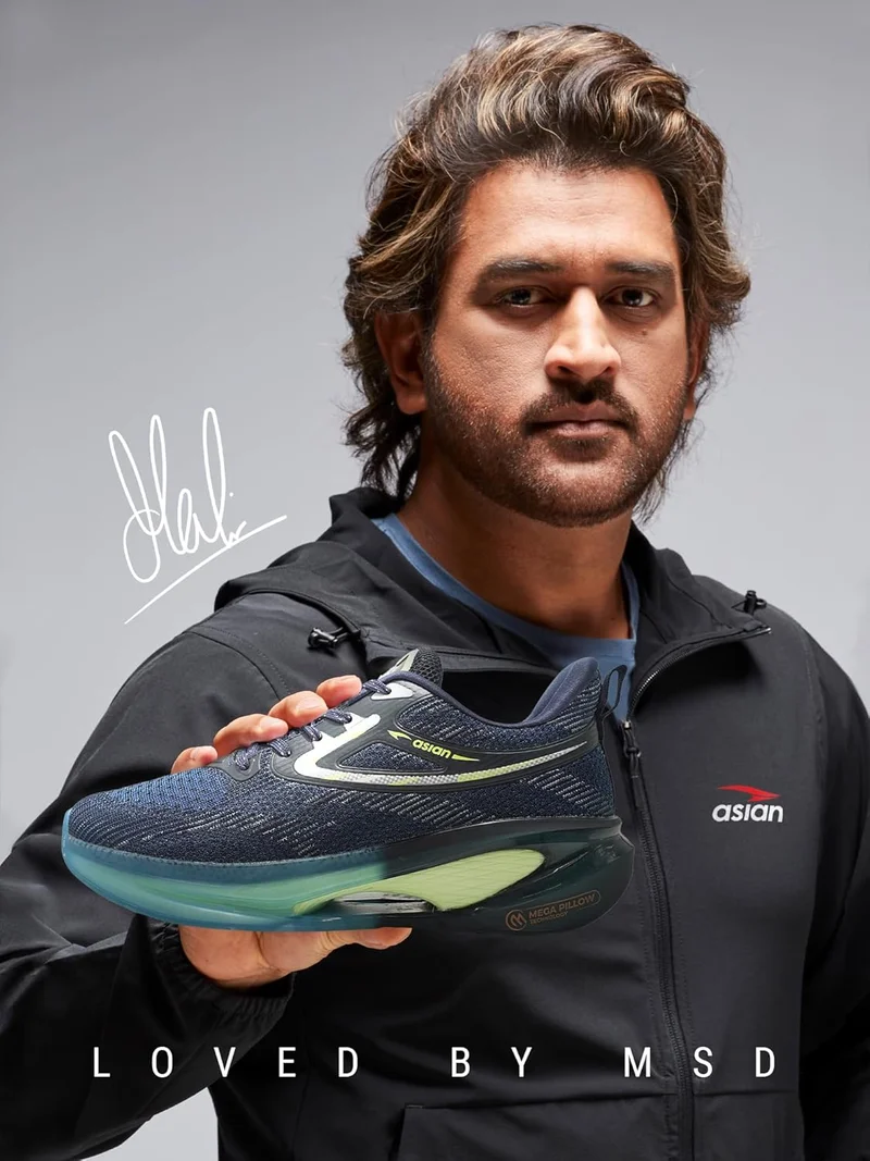 أسيان Navy Running Shoes for Men
