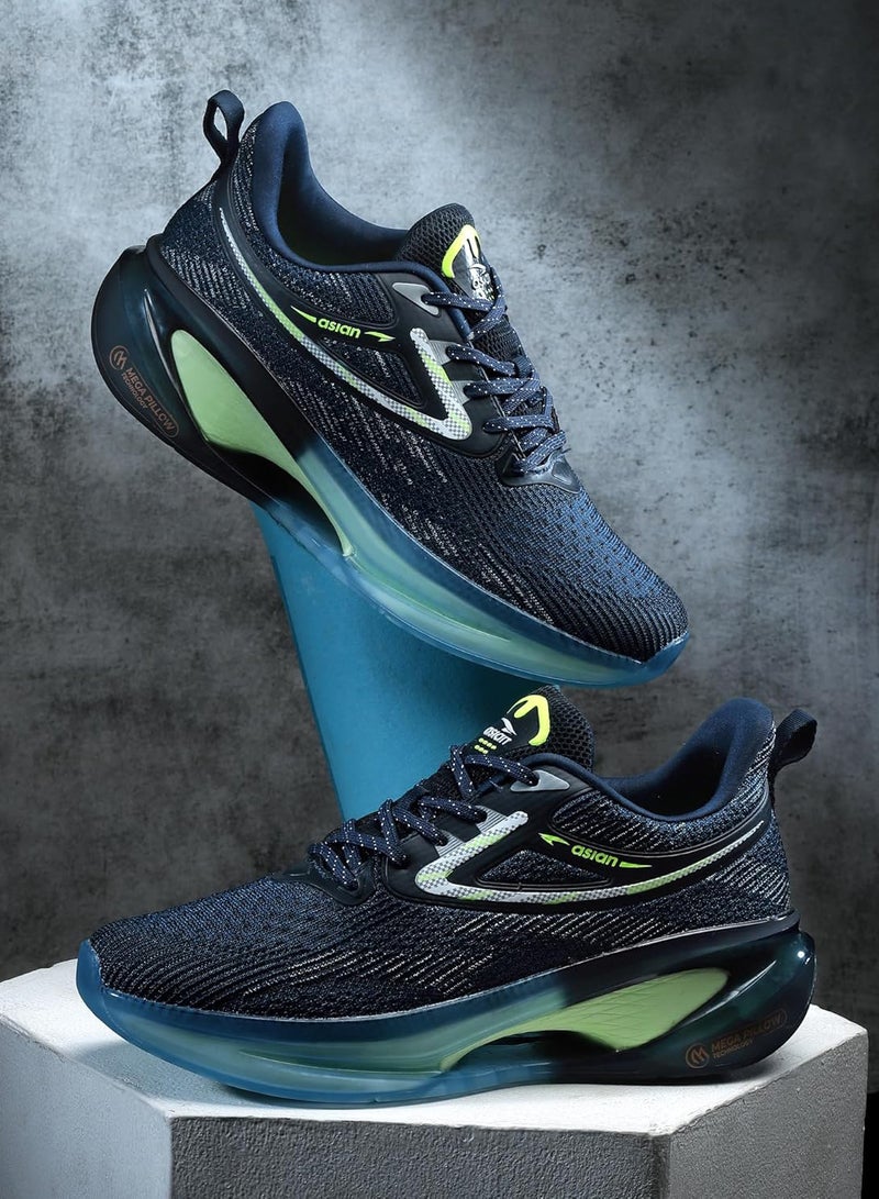 Asian Navy Running Shoes for Men - Image 3