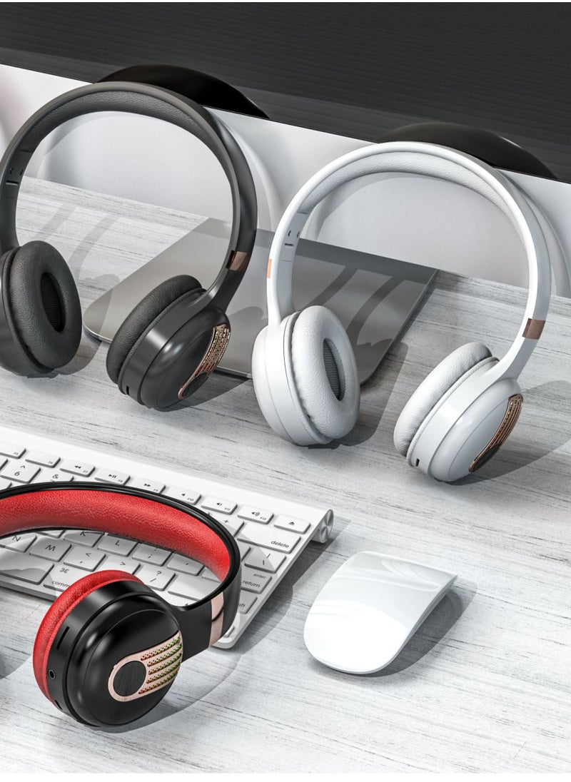 GULFLINK - Bluetooth Wireless Headphones for Kids Teens Adults White - Image 1