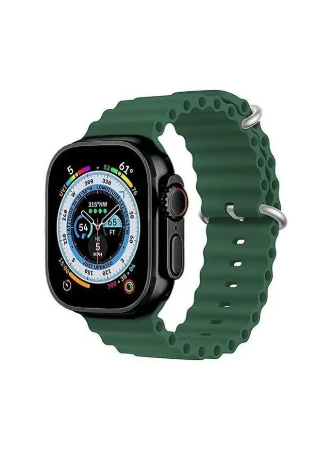 ساعة T900 الذكية - شاشة رقمية، تجربة لا مثيل لها مع مراقبة دقيقة لدرجة حرارة الجسم T900، اتصال بلوتوث، شحن لاسلكي. - Image 1