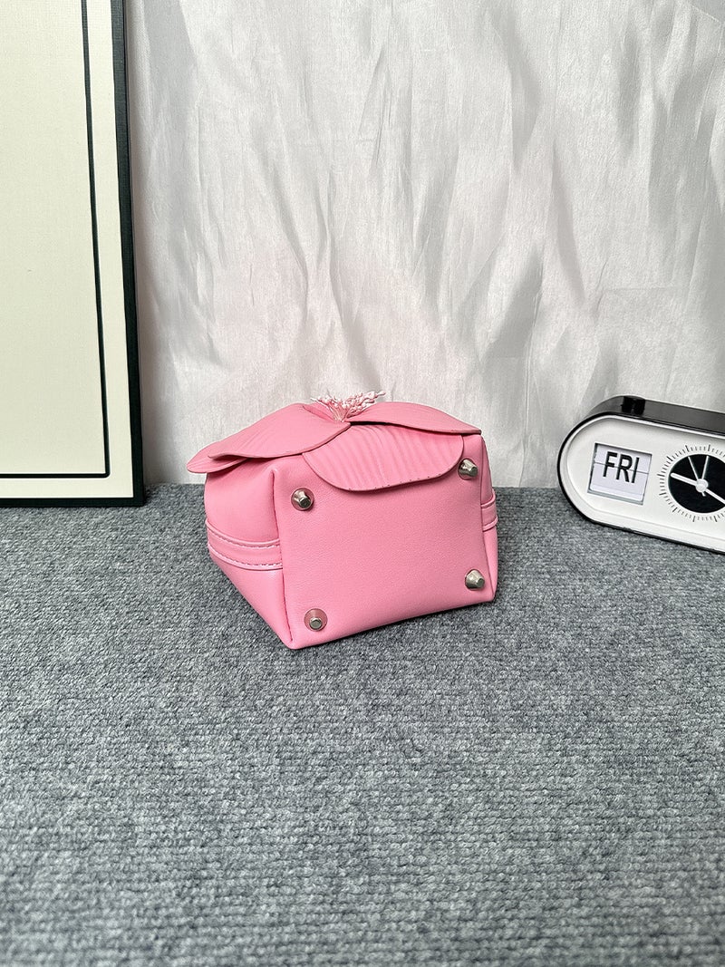 24 Early Spring New Women'S Bag French Petal Flower Tote Bag Creative Flower Handbag Shoulder Crossbody Chain Bag - Image 5