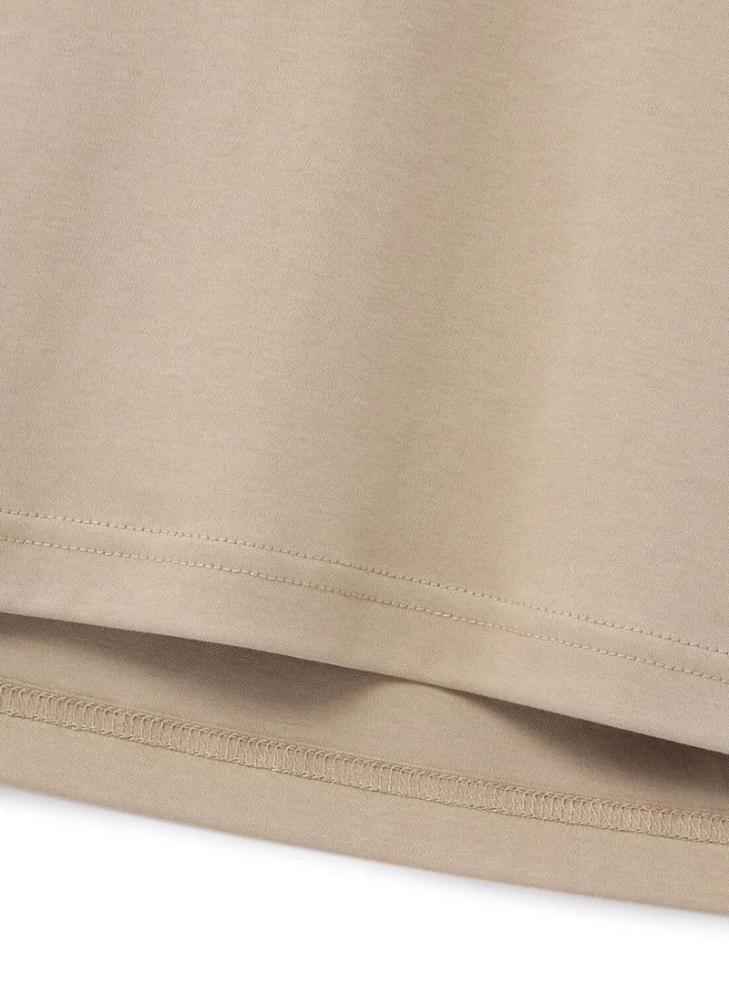 GIORDANO  Men's Slim Fit Liquid Touch Smart Collar Tee for Men | Best Price UAE