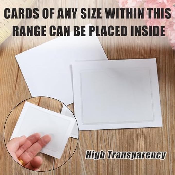 rayihni 13 Pcs Car Permit Holder, Permit Holder for Car Windscreen, Clear Self Adhesive Square Ticket Holders, Parking Permit Holder, Square Parking Permit Holders for Car, Van, Caravan Windscreen - Image 3