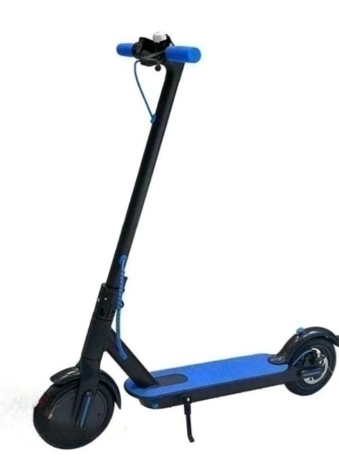 M365 Electric Scooter with 250W Motor, 36V-4.4Ah Battery, and Inflatable Tires for Improved Traction Blue