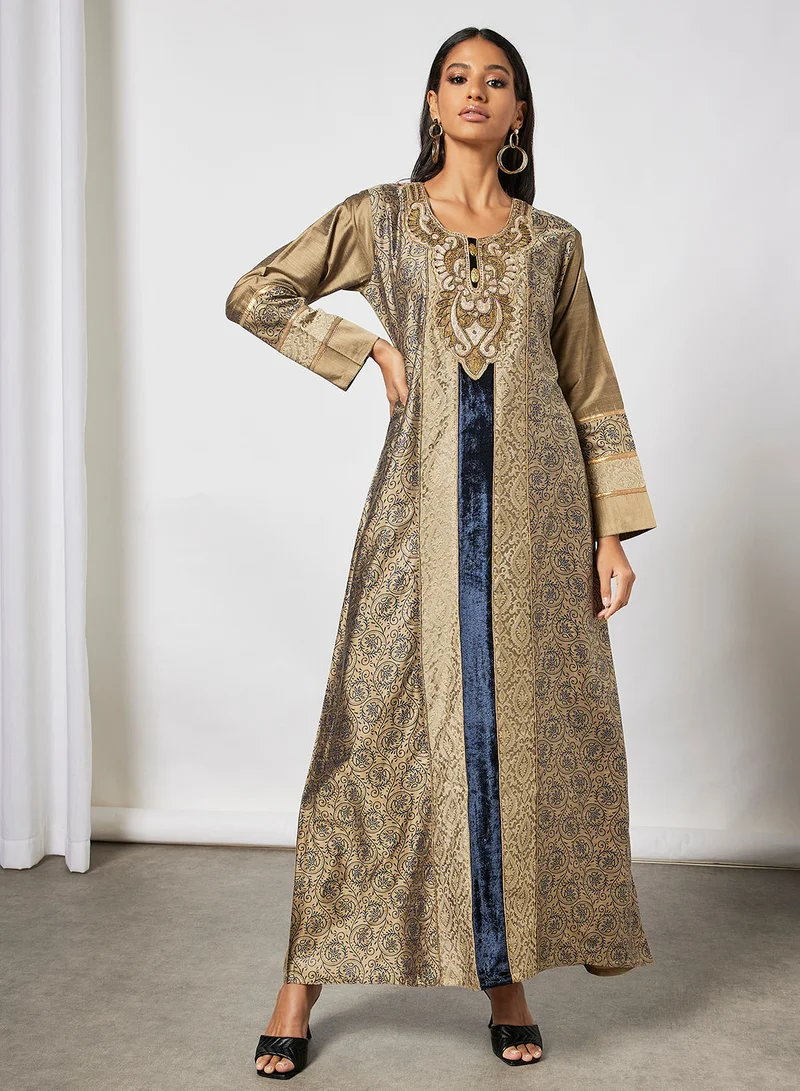 HANA & SARA All Over Print Jalabiya
