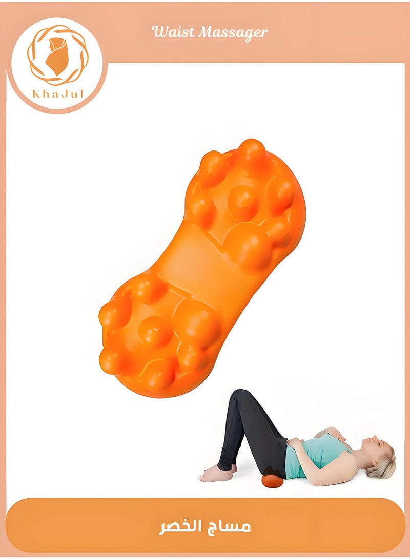 KHAJUL Hip Massager for Psoas Release (Extra Firm), Sciatica & Piriformis Syndrome Pain Relief, Trigger Point Massage Tool for Hip & Lower Back Pain - Image 1