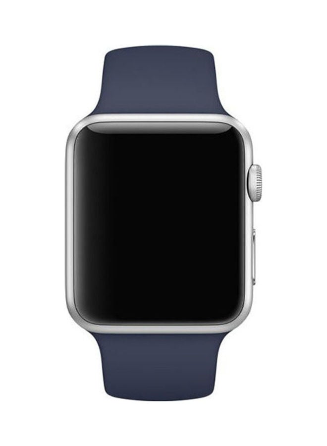 نيبمينينت سوار من السيليكون لساعة أبل أزرق داكن - Image 5