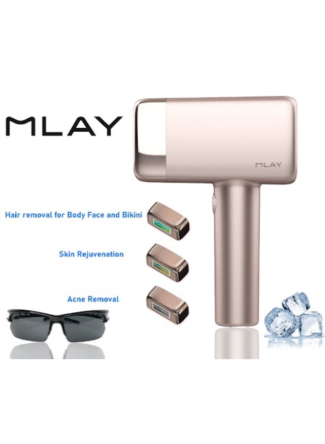 MLAY T14 Laser Hair Removal Device With IPL Technology And Cooling Function For Painless Hair Removal - Image 2