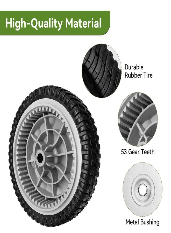 ranwin 734-04018 Front Drive Wheels Fit for Troy Bilt TB240 Mower - 8 Inch Wheels Tires for Troy Bilt Honda Tuff Cut 210 230 Craftsman Self Propelled Mower, Replace 734-04018A, 734-04018B, 2 Pack - Image 5