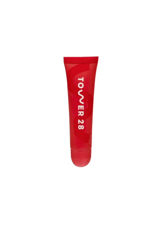 TOWER 28 Lipsoftie Tinted Lip Treatment Tower 28 Blood Orange Vanilla 