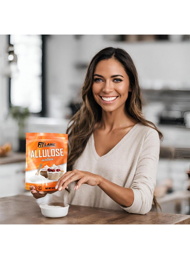 Fit Lane Nutrition Allulose Sweetener 4 LBS - Pure Low Calorie Zero Net Carb Natural Keto Powder With No Aftertaste - Perfect for Baking and Sweetening Your Favorite Foods - Fit Lane Nutrition Value Size Bag (64 oz) - Image 3