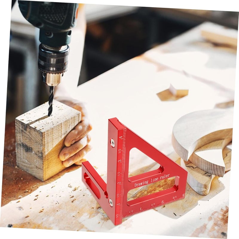 All temp range compatible build DOITOOL 90degree Multi-Angle Ruler Tool Scriber for Woodworking Protractor for Carpenters Portable Measuring for Projects and Engineering Competitive price Local stock available Classified organized storage Precision polished solid material Long use oriented quality Market trending pick Worldwide popular practical build Modern practical shape Market mainstream color picks KSA market exclusive Global trendy simple build Multi-purpose fine material Moisture wear upgraded quality Multi-market matching options Money saving choice Seasonal discount Latest available item Air & land transit compatible Pop-area nearby warehouse Limited time offer Designed per consumer needs Easy for adults & kids Fast shipping within KSA Withstand KSA hot weather - Image 2