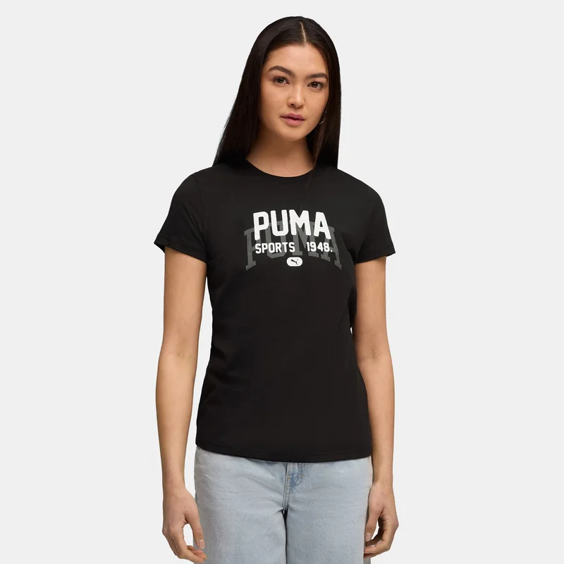 بوما تيشيرت جرافيك فارسيتي للنساء