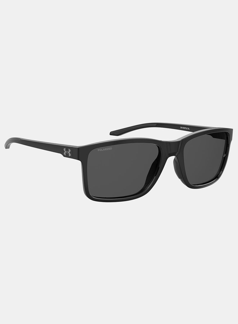 UNDER ARMOUR Unisex Square Sunglasses 59 UA HUSTLE XL - Image 2