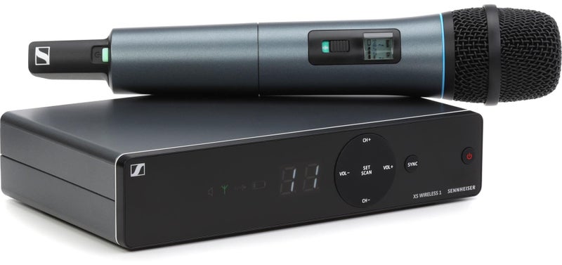 Sennheiser XSW 1‑825‑A Wireless Handheld Microphone System | Dynamic e825 Cardioid Mic | 10 Compatible Channels | Easy Setup | Ideal for Live Performances, Presentations & Church Use - Image 5