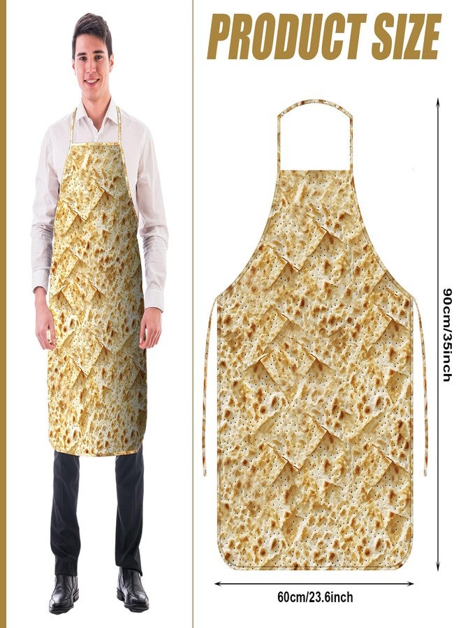 Velmitten 1 Pcs Passover Matzah Kitchen Apron Pesach Dinner Gifts Decor Happy Passover Gifts for Seder - Image 2