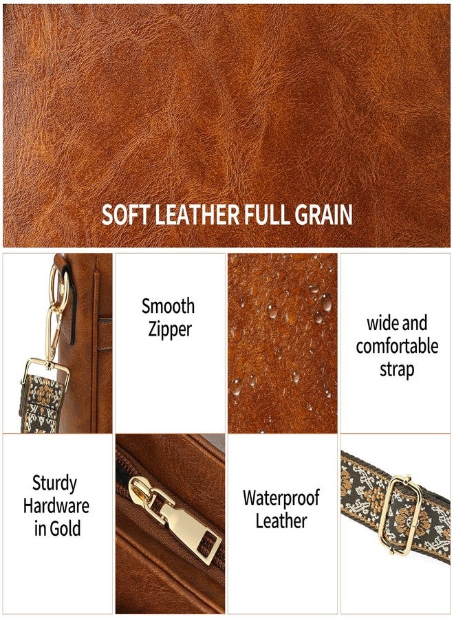 SENDEFN PU Leather Crossbody Bags for Women, Women's Shoulder Handbag Trendy Crossbody Purse Bag Fashion Sling Purse - Image 4