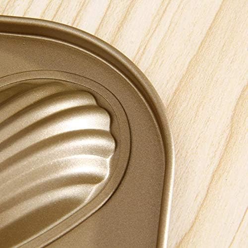Xpandio Stainless Steel Cake Mould Muffin 6Cavity Madeleines Cake Baking Pans Tray Shell Shaped Mold Nonstick - Image 2