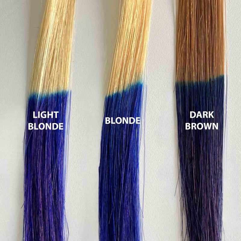 IROIRO Premium Natural Semi-Permanent Hair Color 45 Deep Blue (4oz) - Image 4