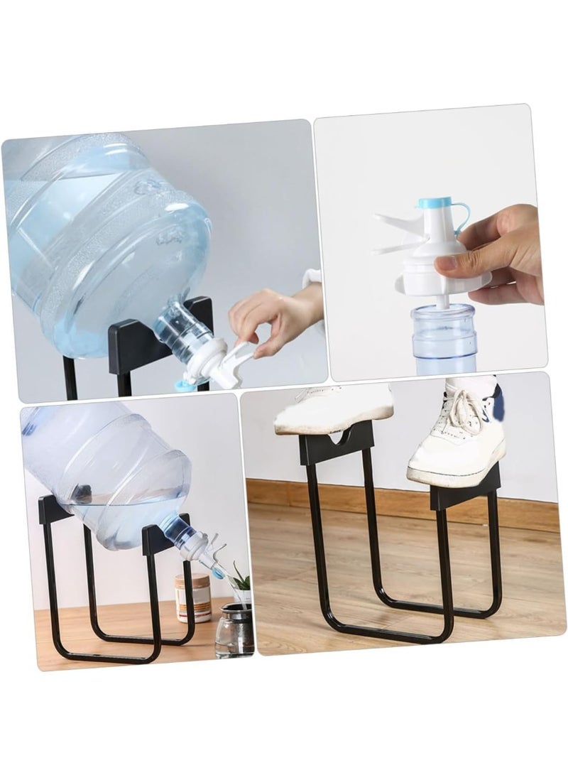 Convenient Water Dispenser Support Stable Bottled Water Bucket Stand Bottled Water Support Holder Drinking Rack (Multicolor) - Image 2