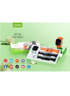 modio ST10 Dual Camera with 3 Pairs Strap Smartwatch  - Image 3