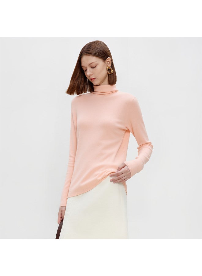 Fapai Warm, Comfortable, Slim-fit, Versatile, Fashionable Turtleneck Wool Sweater - Image 3