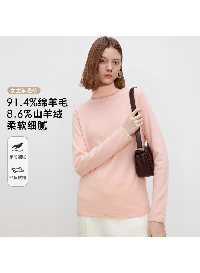 Fapai Warm, Comfortable, Slim-fit, Versatile, Fashionable Turtleneck Wool Sweater - Image 2