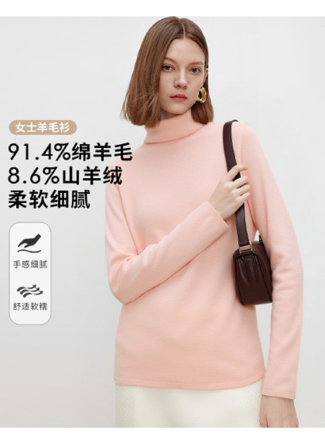 Fapai Warm, Comfortable, Slim-fit, Versatile, Fashionable Turtleneck Wool Sweater - Image 1