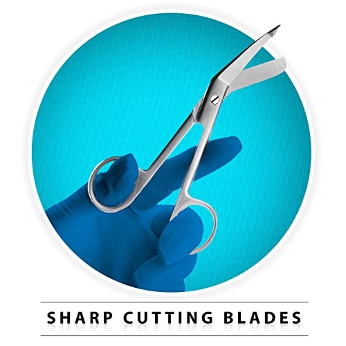 DEXSUR Lister Bandage Scissors for Nurses – Premium Grade Surgical Stainless Steel, Perfect for EMTs, Paramedics, First Responders, Available in Multiple Sizes, 7.25 Inch - Image 3