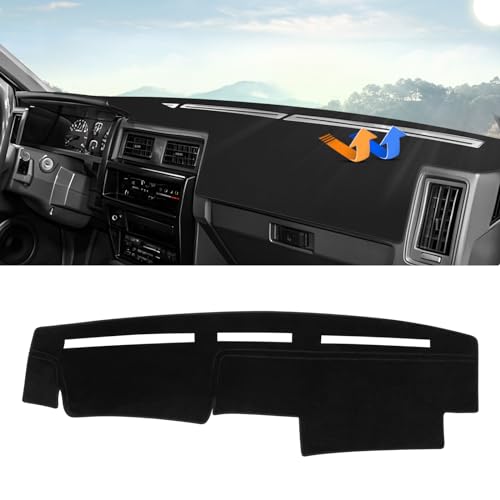 Autorder Dashboard Cover Mat for 1986-1993 Nissan Pathfinder D21 Accessories Dash Cover Upgrade Velvet Dash Mat Sunshade Glare UV Rays Protector - Image 1
