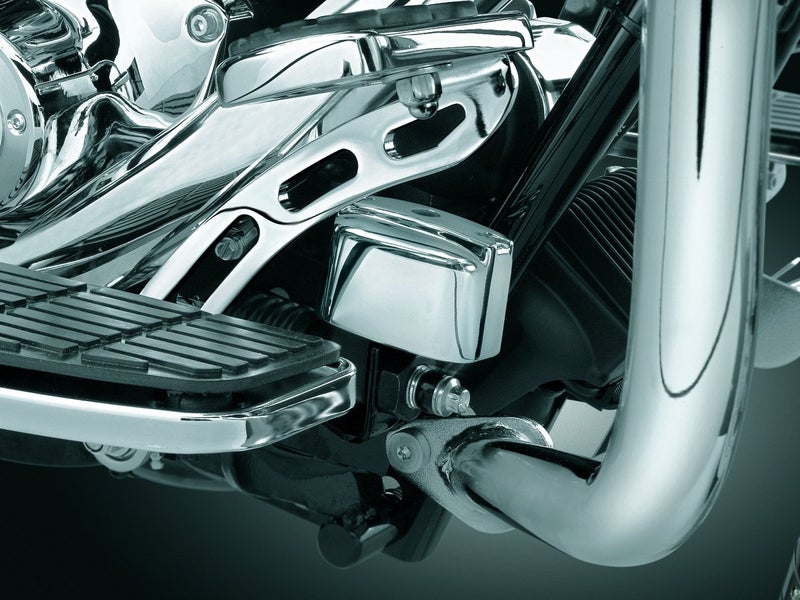 Kuryakyn 9128 Motorcycle Accent Accessory Rear Master Cylinder Cover for 19992017 HarleyDavidson Motorcycles Chrome