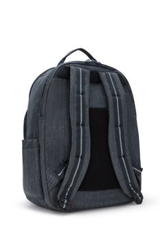 kipling Seoul College School Large Backpack with Separate Laptop Compartment Marine Navy  - Image 2