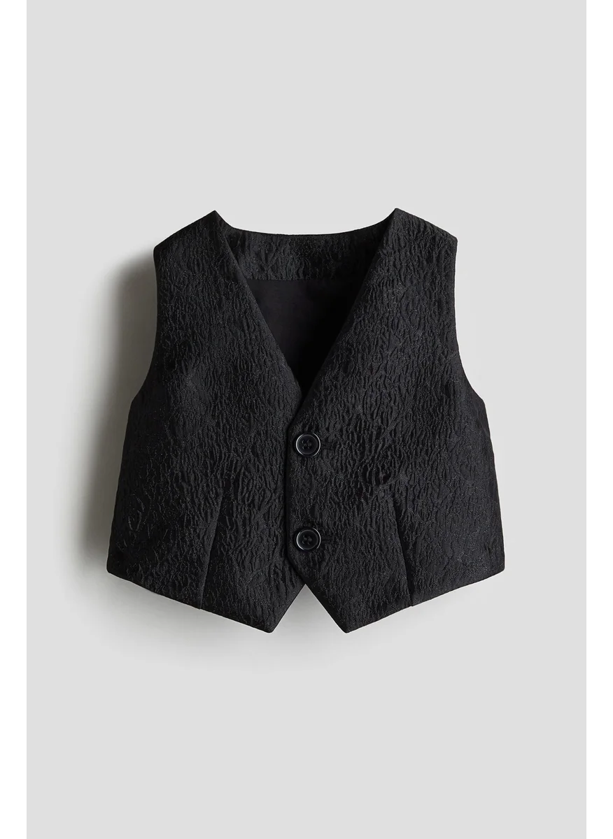اتش اند ام Jacquard-Weave Waistcoat