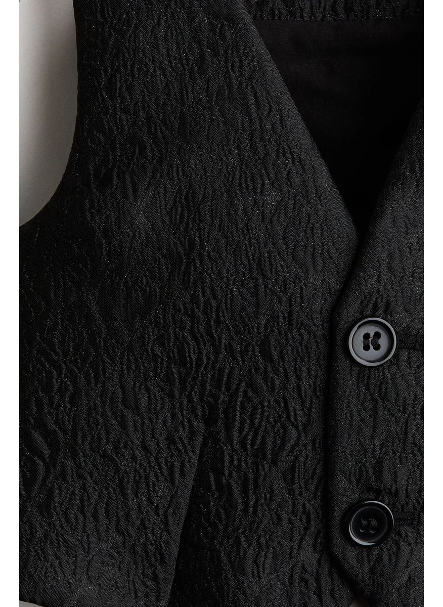 اتش اند ام Jacquard-Weave Waistcoat