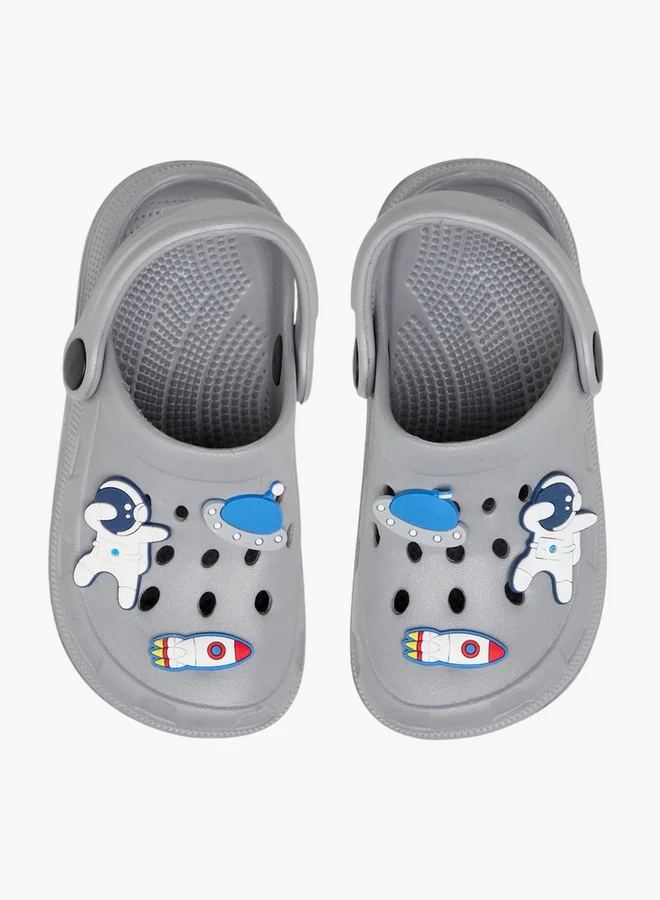 ال بي ال من شو اكسبرس Space Accent Clogs with Backstrap