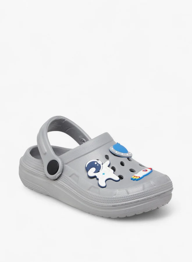 ال بي ال من شو اكسبرس Space Accent Clogs with Backstrap