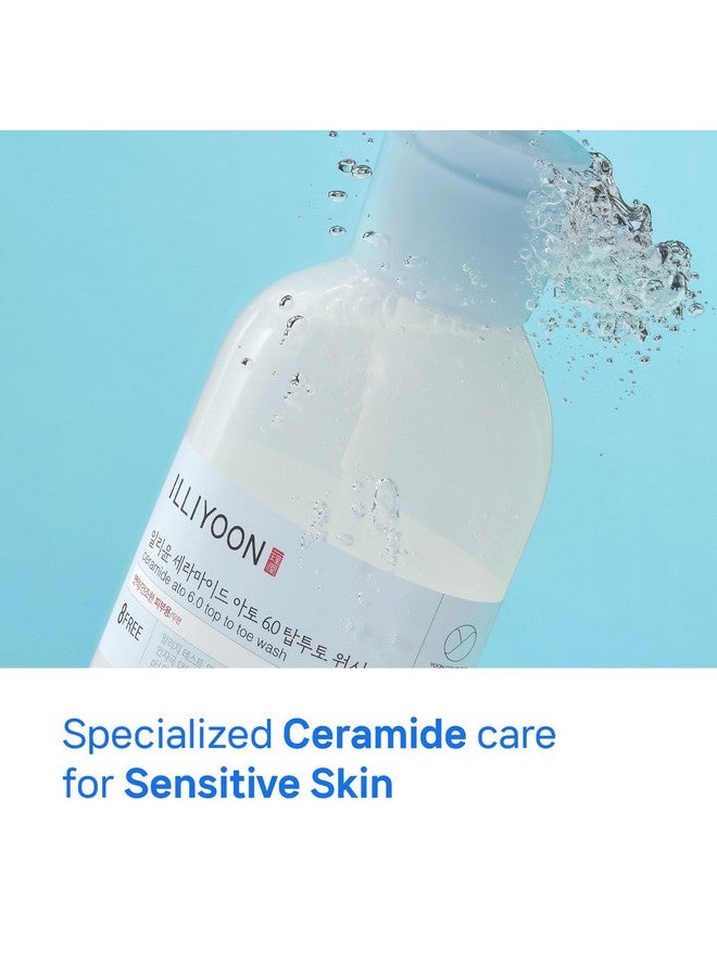 Illiyoon Ceramide Ato 6.0 Top to Toe Wash for baby body wash 500ml, 16.9 Fl Oz - Image 2