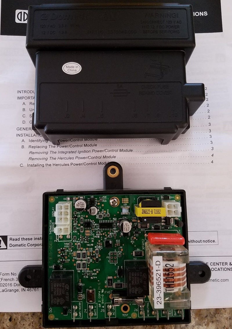 Dometic (3316348.900) Power Module Board , Black - Image 4