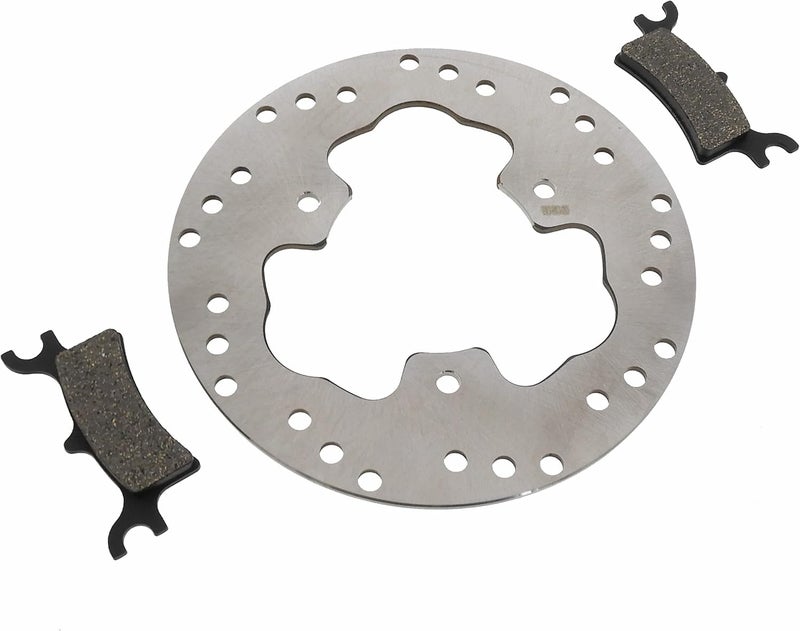 CycleATV 2005-2009 Polaris 330 Trail Boss Rear Brake Rotors And Brake Pads - Image 4