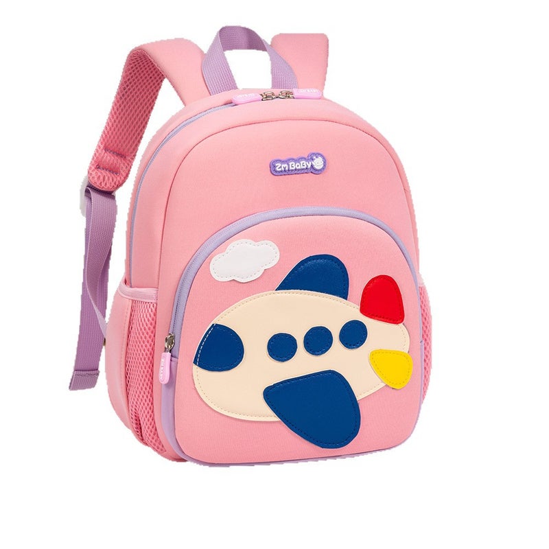 Sesame Baby Kids Lightweight Backpack, Cute Cartoon School Bag, 4 Colors Available - Image 3