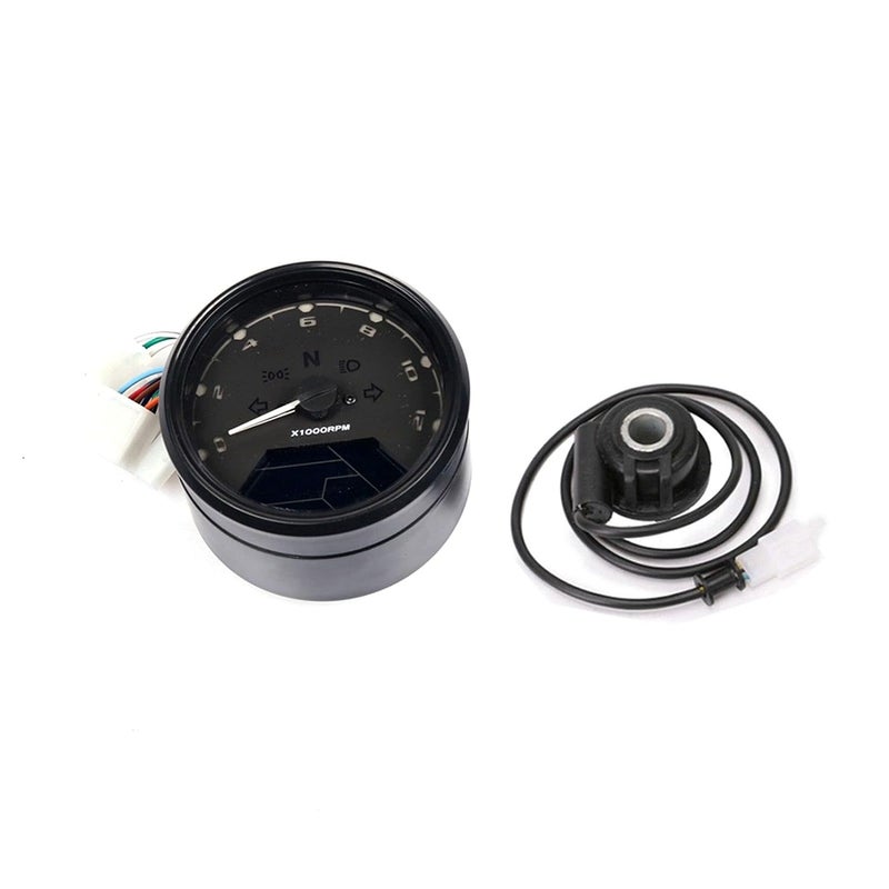 QASULER Motorcycle Speedometer with Multifunctional Display - Image 1