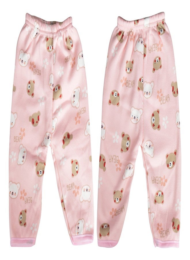 Mummamia Newborn Baby 5 Pc Clothing Winter Set with Soft Fur Lining (Best Baby Shower Gift) - Pink Teddies (Pink, 0-6 Months) - Image 3