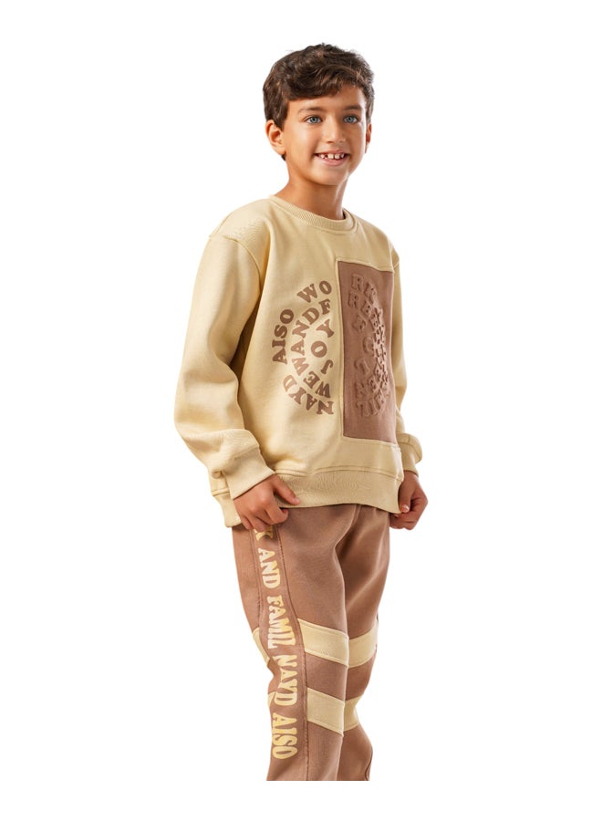 بونچو طقم رياضي قطني فاخر من بونجو للأولاد - Image 3