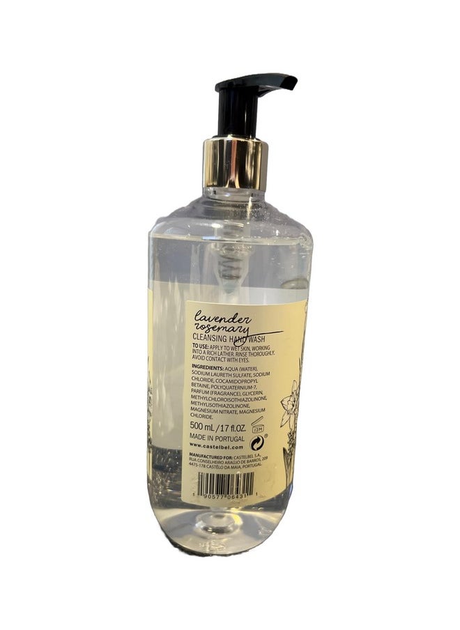 Castelbel - Lavender Rosemary Limited Edition Hand Wash 17 Fl Oz - Image 1