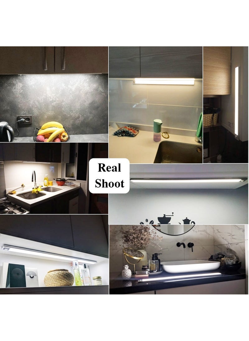 Happy Light - Smart LED Sensor Night Light Indoor Night Light with Three Light Modes and Remote Control (40cm) - Image 1