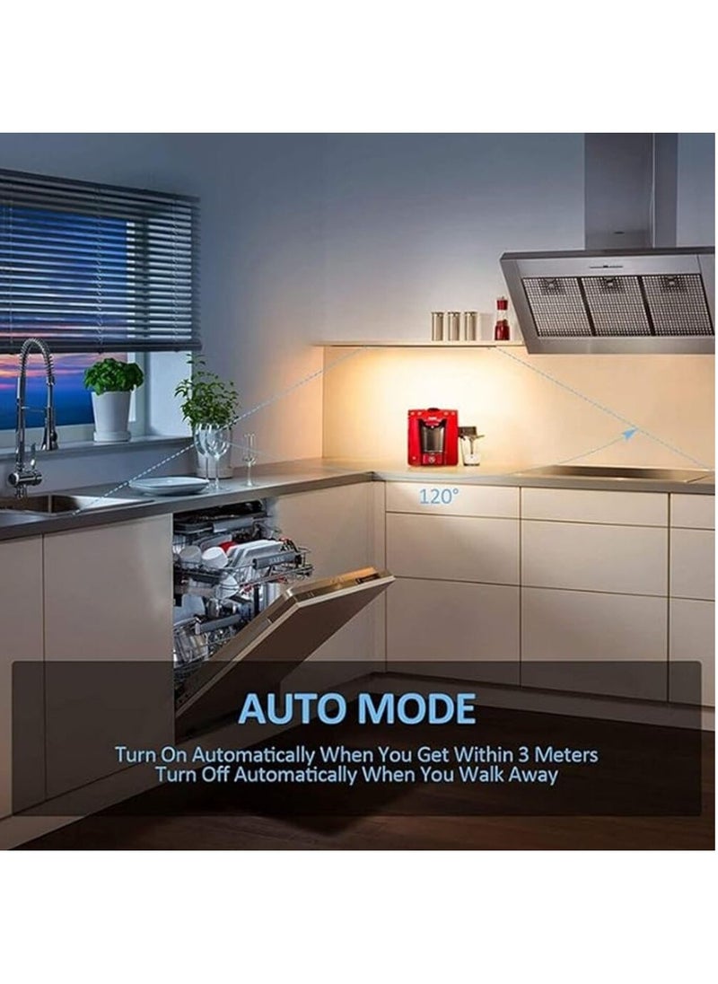 Happy Light - Smart LED Sensor Night Light Indoor Night Light with Three Light Modes and Remote Control (40cm) - Image 1