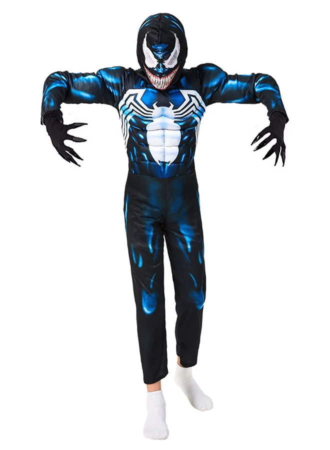 LITTLE SURPRISE BOX Little Surprise Box,Blue Spider,Kids Halloween Costume Fancy Dress Up-7-8Y