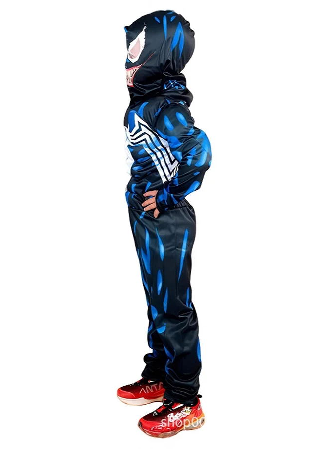 LITTLE SURPRISE BOX Little Surprise Box,Blue Spider,Kids Halloween Costume Fancy Dress Up-7-8Y